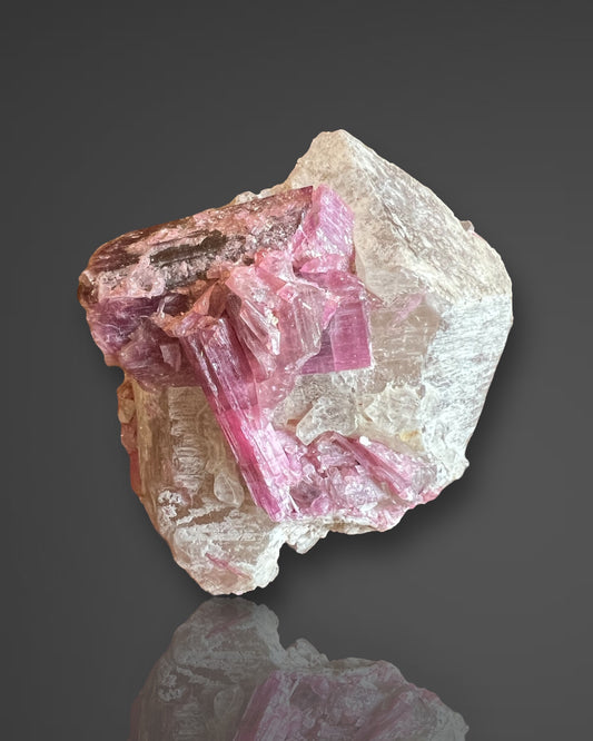 Tourmaline & Quartz from the Cruzeiro Mine, Minas Gerais, Brazil