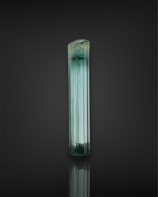 Blue Tourmaline Crystal from the Aricanga Mine, Minas Gerais, Brazil