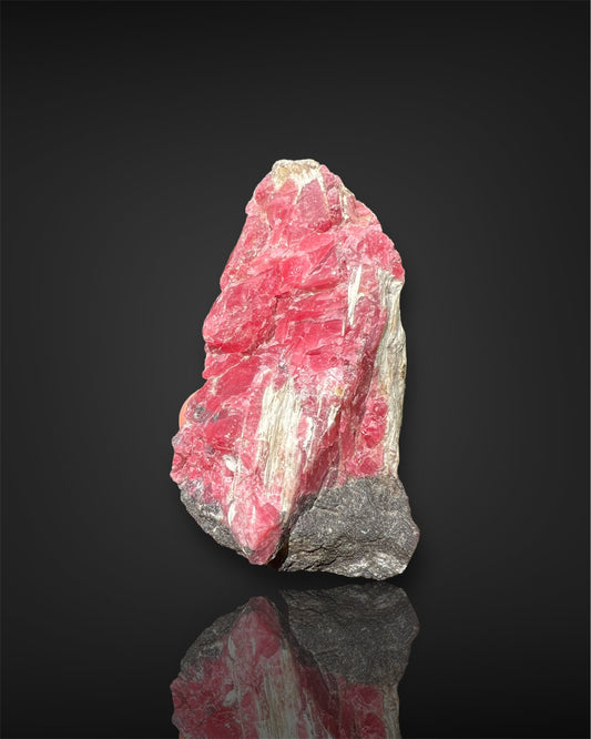 Rhodonite with Cummingtonite from Conselheiro Lafaiete, Brazil