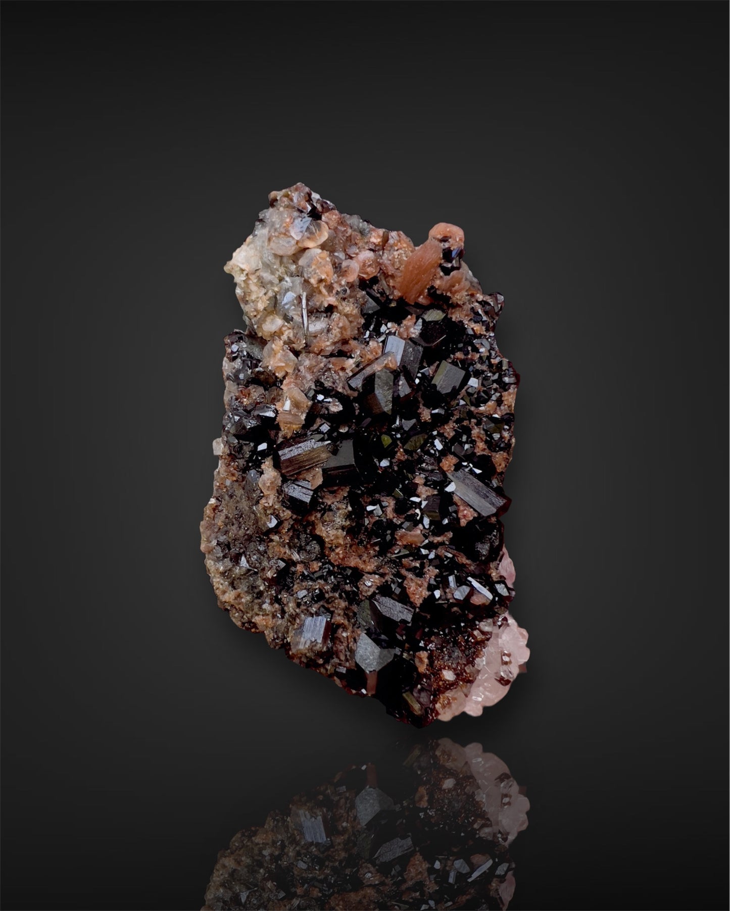 Magnesite and Dravite Tourmaline from Brumado, Brazil